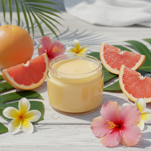 Lifestyle shot with solid balm